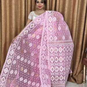 Dhakai Jamdani Saree