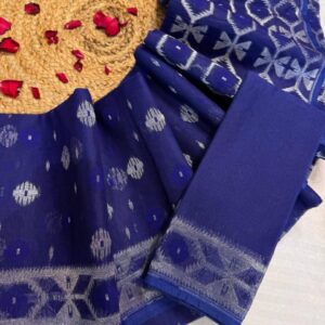 Dhakai Jamdani Saree