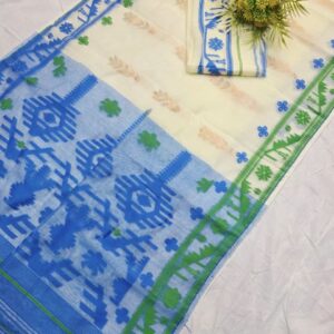Dhakai Jamdani Saree